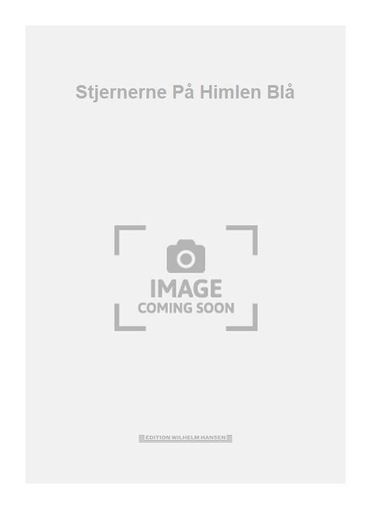 Stjernerne På Himlen Blå